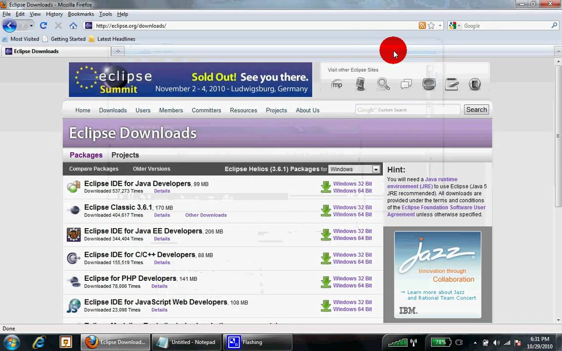 eclipse mp3 software download